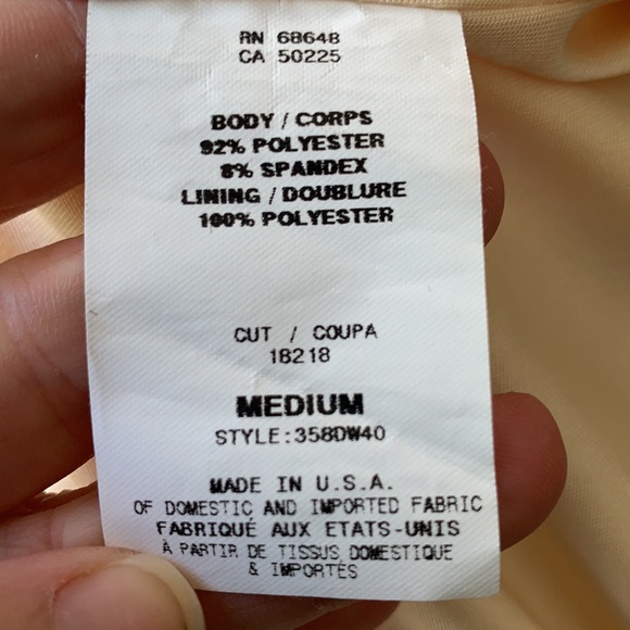 Pale Yellow with Crystal detailing - Picture 8 of 9